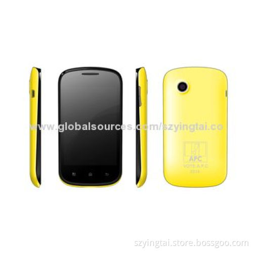3.5-inch Cheapest Smartphones with MT6572A Cortex TM-A7, 1.2GHz Dual-core High-speed, CE/RoHS Mark